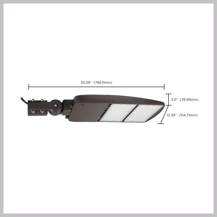 SATCO/NUVO LED Area Light Type III 240W Bronze Finish 4000K 120-277V (65-846)