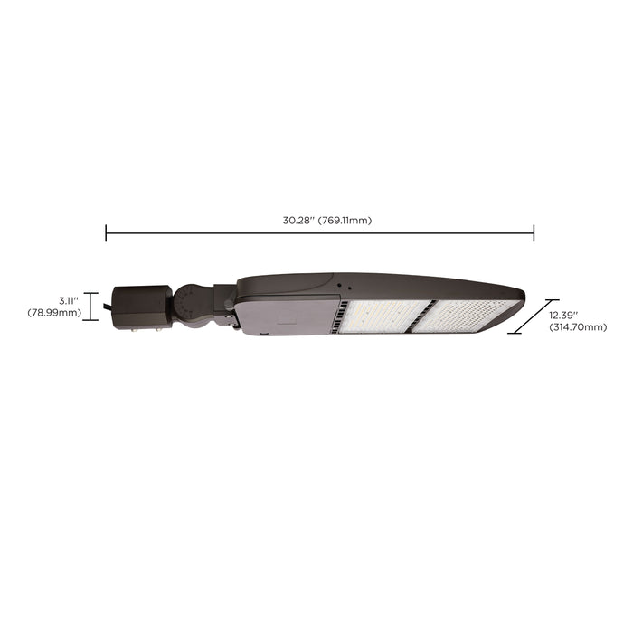 SATCO/NUVO LED Area Light Type IV 240W Bronze Finish 5000K 120-277V (65-847-4)