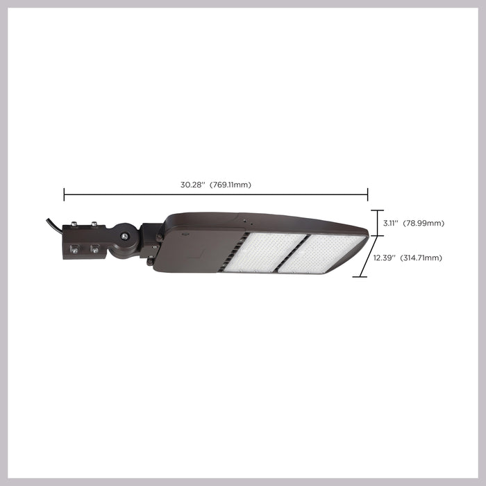 SATCO/NUVO LED Area Light Type III 300W Bronze Finish 5000K 277-480V (65-869)