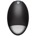SATCO/NUVO 15W Oval Small Emergency Wall Pack LED CCT Selectable 3500K/4000K/5000K Photocell Black Finish (65-881)