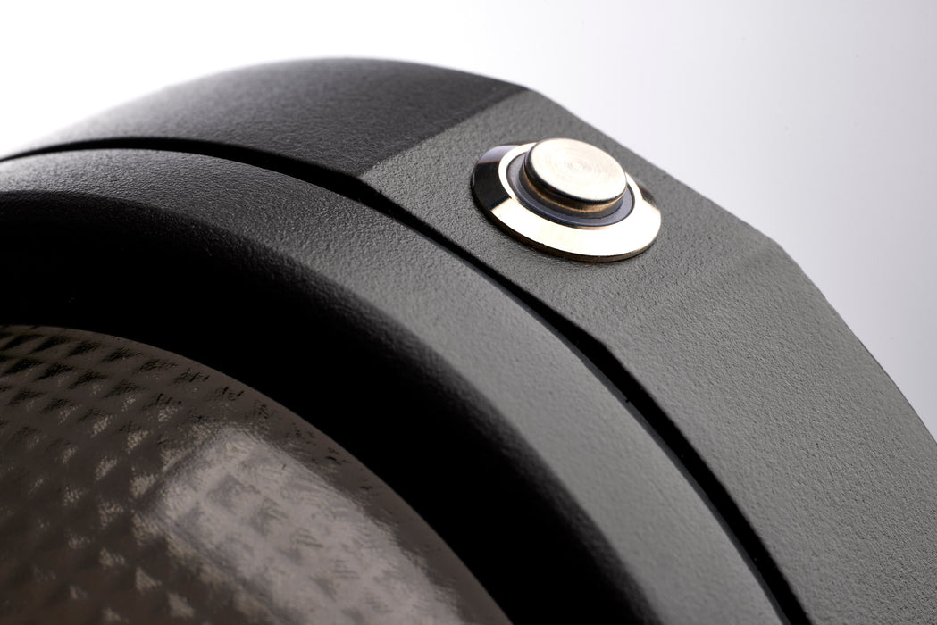 SATCO/NUVO 15W Oval Small Emergency Wall Pack LED CCT Selectable 3500K/4000K/5000K Photocell Black Finish (65-881)