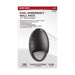 SATCO/NUVO 15W Oval Small Emergency Wall Pack LED CCT Selectable 3500K/4000K/5000K Photocell Black Finish (65-881)