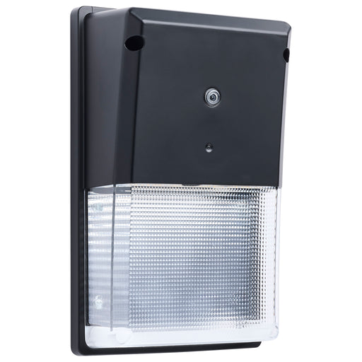 SATCO/NUVO Turtle Safe Wall Pack 20W 4000K Black Finish Amber Light (65-888)