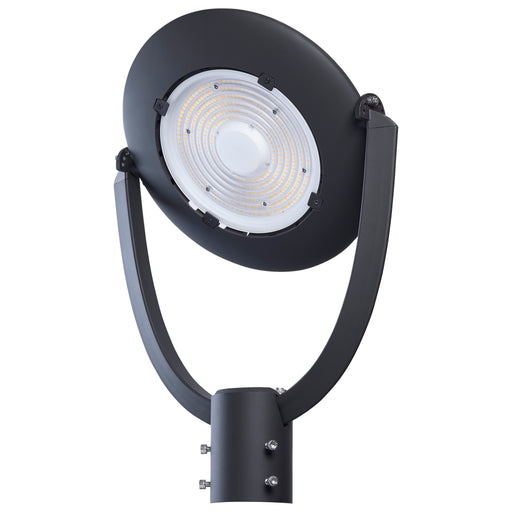 SATCO/NUVO LED Small Post Top Fixture Wattage/CCT Selectable 75W/55W/35W 3000K/4000K/5000K 120-347V Bronze (Q3)