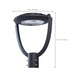 SATCO/NUVO LED Small Post Top Fixture Wattage/CCT Selectable 75W/55W/35W 3000K/4000K/5000K 120-347V Bronze (Q3)