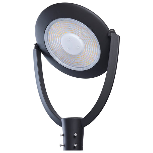 SATCO/NUVO LED Large Post Top Fixture Wattage/CCT Selectable 150W/125W/100W 3000K/4000K/5000K 120-347V Bronze (Q3)