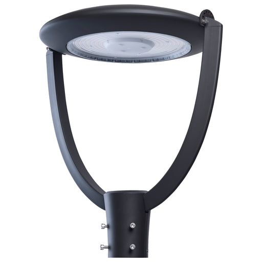 SATCO/NUVO LED Large Post Top Fixture Wattage/CCT Selectable 150W/125W/100W 3000K/4000K/5000K 120-347V Bronze (Q3)
