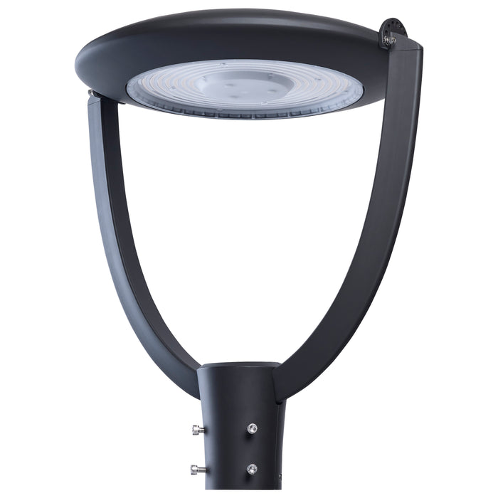 SATCO/NUVO LED Large Post Top Fixture Wattage/CCT Selectable 150W/125W/100W 3000K/4000K/5000K 120-347V Bronze (Q3)