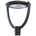 SATCO/NUVO LED Large Post Top Fixture Wattage/CCT Selectable 150W/125W/100W 3000K/4000K/5000K 120-347V Bronze (Q3)