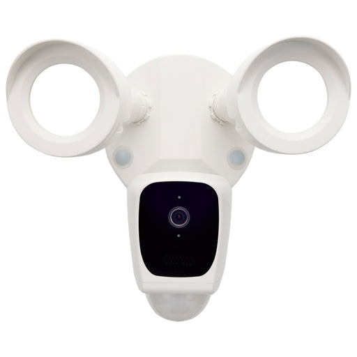 SATCO/NUVO Starfish Bullet Smart Security Light With Camera 20W 3000K White Finish 120-277V (65-900R1)