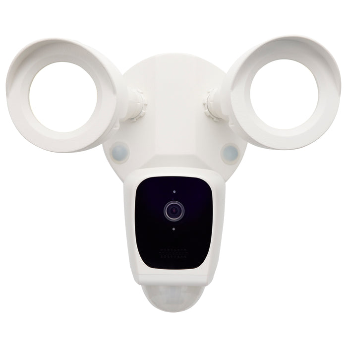 SATCO/NUVO Starfish Bullet Smart Security Light With Camera 20W 3000K White Finish 120-277V (65-900R1)