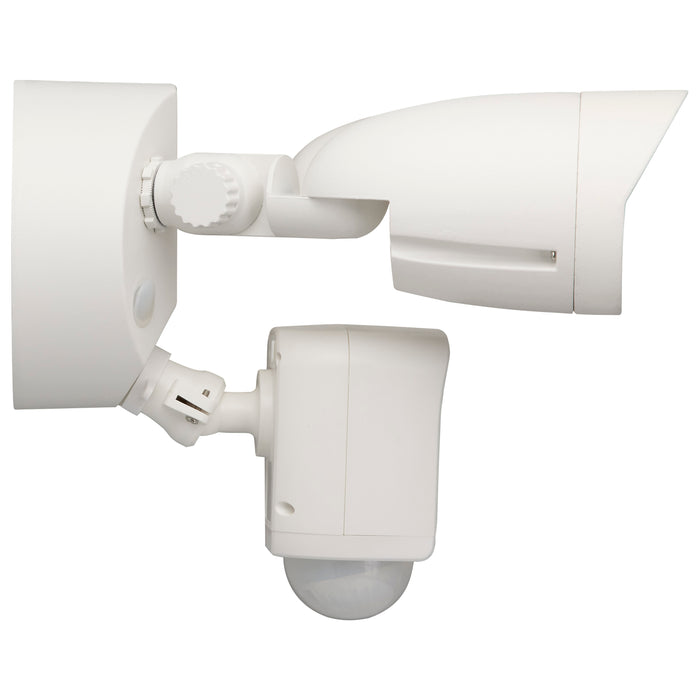 SATCO/NUVO Starfish Bullet Smart Security Light With Camera 20W 3000K White Finish 120-277V (65-900R1)