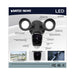 SATCO/NUVO Starfish Bullet Smart Security Light With Camera 20W 3000K Black Finish 120-277V (65-901R1)