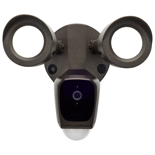 SATCO/NUVO Starfish Bullet Smart Security Light With Camera 20W 3000K Bronze Finish 120-277V (65-902R1)