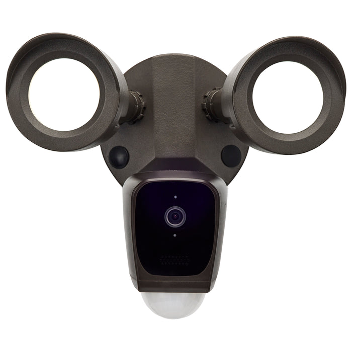 SATCO/NUVO Starfish Bullet Smart Security Light With Camera 20W 3000K Bronze Finish 120-277V (65-902R1)