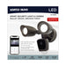 SATCO/NUVO Starfish Bullet Smart Security Light With Camera 20W 3000K Bronze Finish 120-277V (65-902R1)