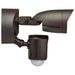 SATCO/NUVO Bullet Outdoor Smart Security Light With Camera Starfish Enabled Brown Finish (65-902)