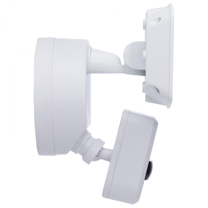 SATCO/NUVO 36W Rectangular Outdoor Smart Security Light With Camera Starfish Enabled Tunable White-White Finish (65-920)