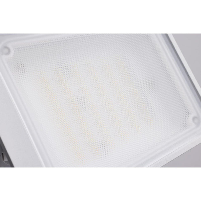 SATCO/NUVO 36W Rectangular Outdoor Smart Security Light With Camera Starfish Enabled Tunable White-White Finish (65-920)