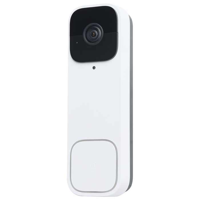 SATCO/NUVO Smart Doorbell Security Camera Wired White With White Chime Starfish Enabled (65-933)