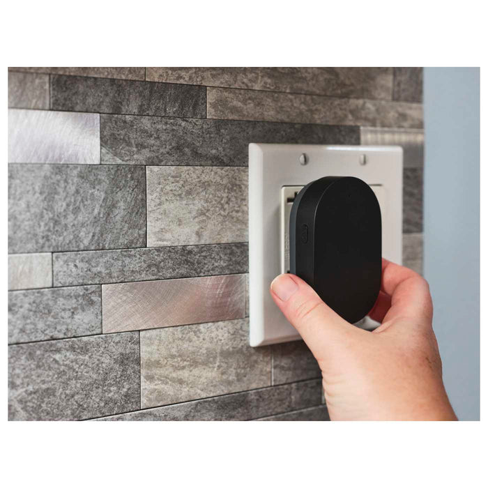 SATCO/NUVO Smart Doorbell Security Camera Wired Black With Black Chime Starfish Enabled (65-934)