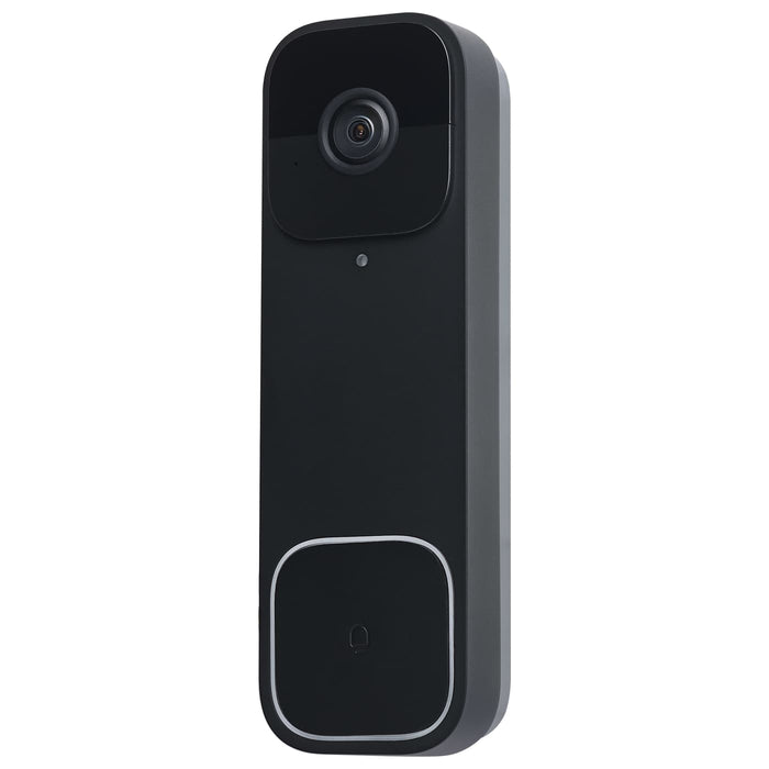 SATCO/NUVO Smart Doorbell Security Camera Wired Black With Black Chime Starfish Enabled (65-934)
