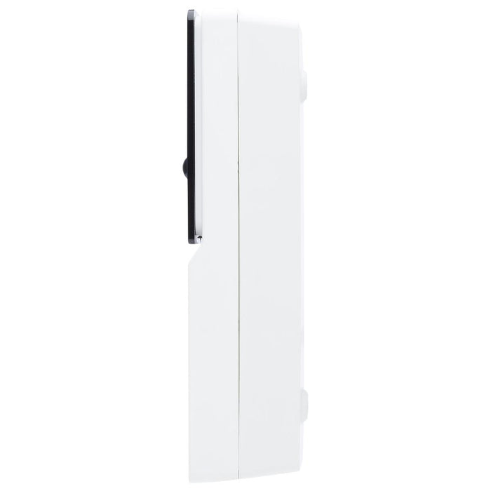 SATCO/NUVO Starfish Smart Doorbell Security Camera White Doorbell With Black Chime (65-935)