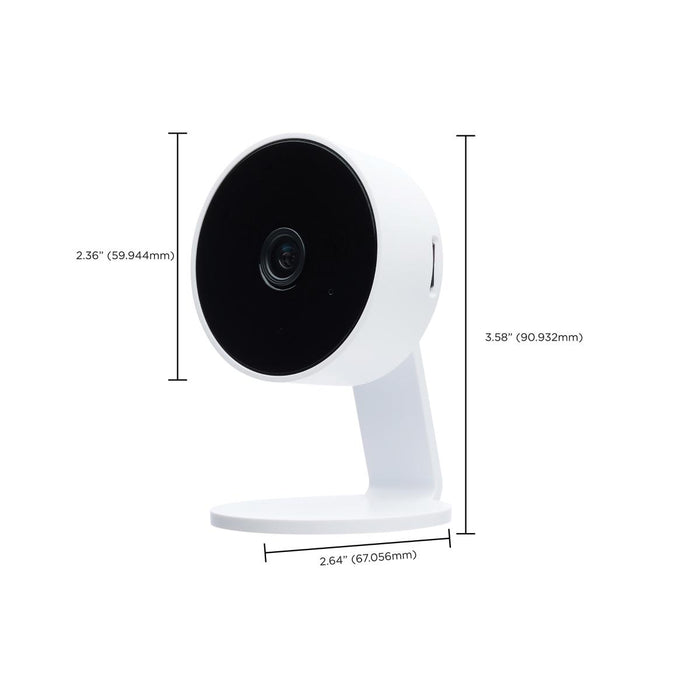 SATCO/NUVO Starfish Smart Indoor Security Camera White Finish (65-940)