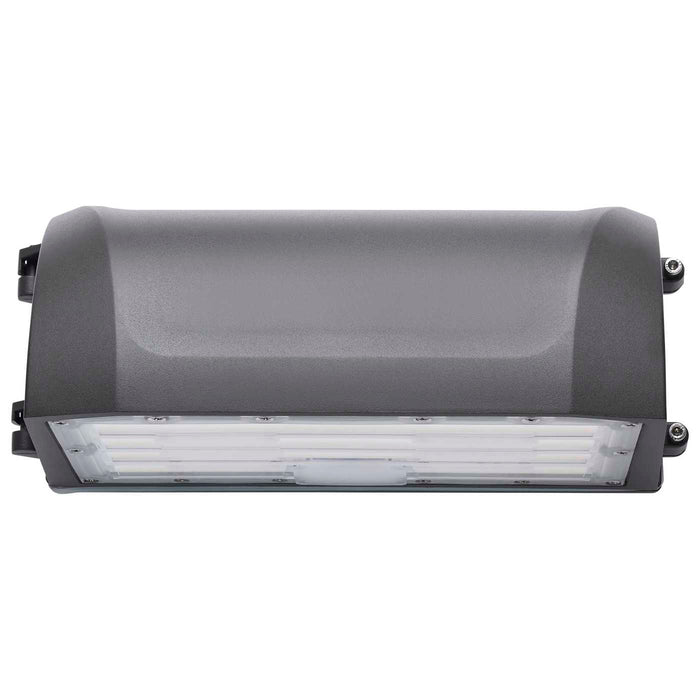 SATCO/NUVO LED Full Cutoff Wall Pack Wattage/CCT Selectable 45W/60W/80W 3000K/4000K/5000K 80 CRI Dimmable 120-277V Bronze Finish (65-941)