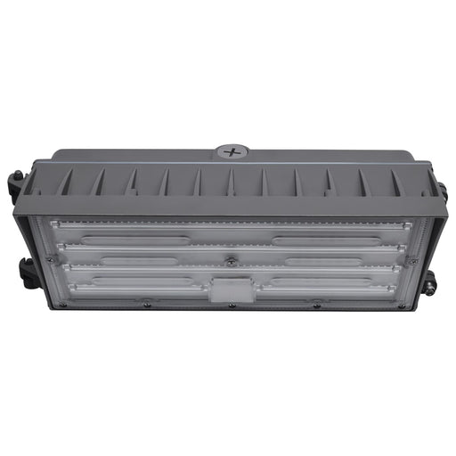 SATCO/NUVO LED Semi Cutoff Wall Pack Wattage/CCT Selectable 45W/60W/80W 3000K/4000K/5000K 80 CRI Dimmable 120-277V Bronze Finish (65-942)