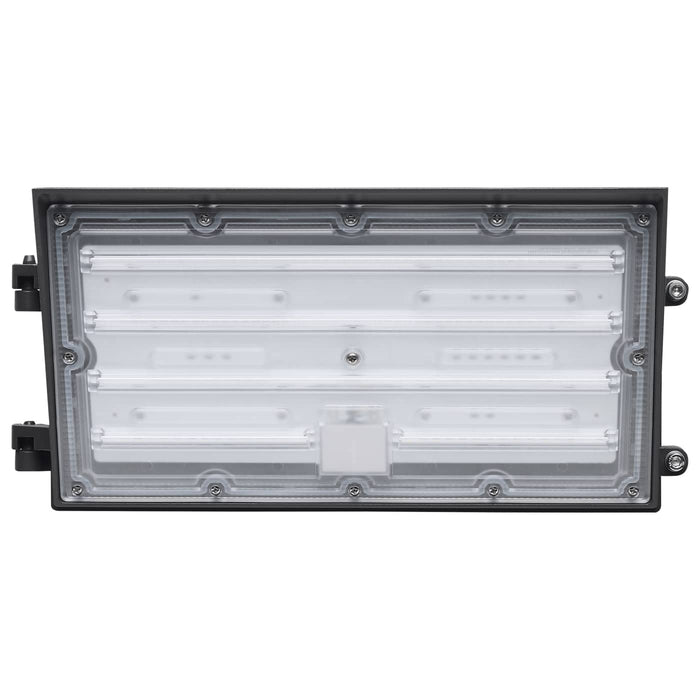 SATCO/NUVO LED Semi Cutoff Wall Pack Wattage/CCT Selectable 45W/60W/80W 3000K/4000K/5000K 80 CRI Dimmable 120-277V Bronze Finish (65-942)