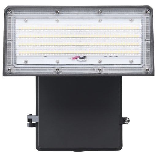 SATCO/NUVO LED Large Wall Pack Wattage/CCT Selectable 45W/60W/80W 3000K/4000K/5000K 80 CRI Dimmable 120-277V Bronze Finish (65-944)