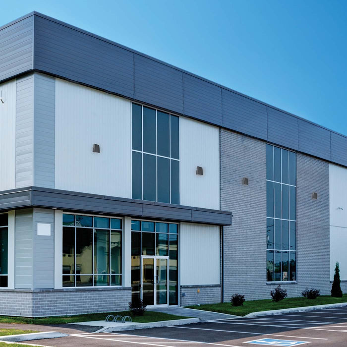 SATCO/NUVO LED Large Wall Pack Wattage/CCT Selectable 45W/60W/80W 3000K/4000K/5000K 80 CRI Dimmable 120-277V Bronze Finish (65-944)