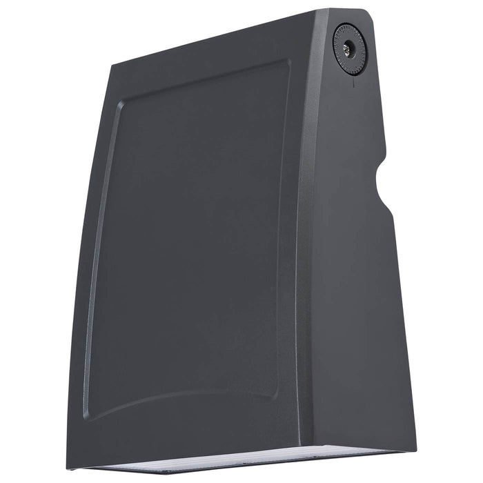 SATCO/NUVO LED Large Wall Pack Wattage/CCT Selectable 45W/60W/80W 3000K/4000K/5000K 80 CRI Dimmable 120-277V Bronze Finish (65-944)