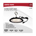 SATCO/NUVO 60W Hi-Pro Shop Light With Plug 8 Inch 3000K Black Finish 120V (65-960)