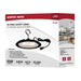 SATCO/NUVO 60W Hi-Pro Shop Light With Plug 8 Inch 3000K Black Finish 120V (65-960)