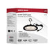 SATCO/NUVO 60W Hi-Pro Shop Light With Plug 8 Inch 4000K Black Finish 120V (65-961)