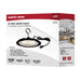 SATCO/NUVO 60W Hi-Pro Shop Light With Plug 8 Inch 4000K Black Finish 120V (65-961)