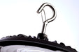 SATCO/NUVO 80W Hi-Pro Shop Light With Plug 8 Inch 3000K Black Finish 120V (65-963)