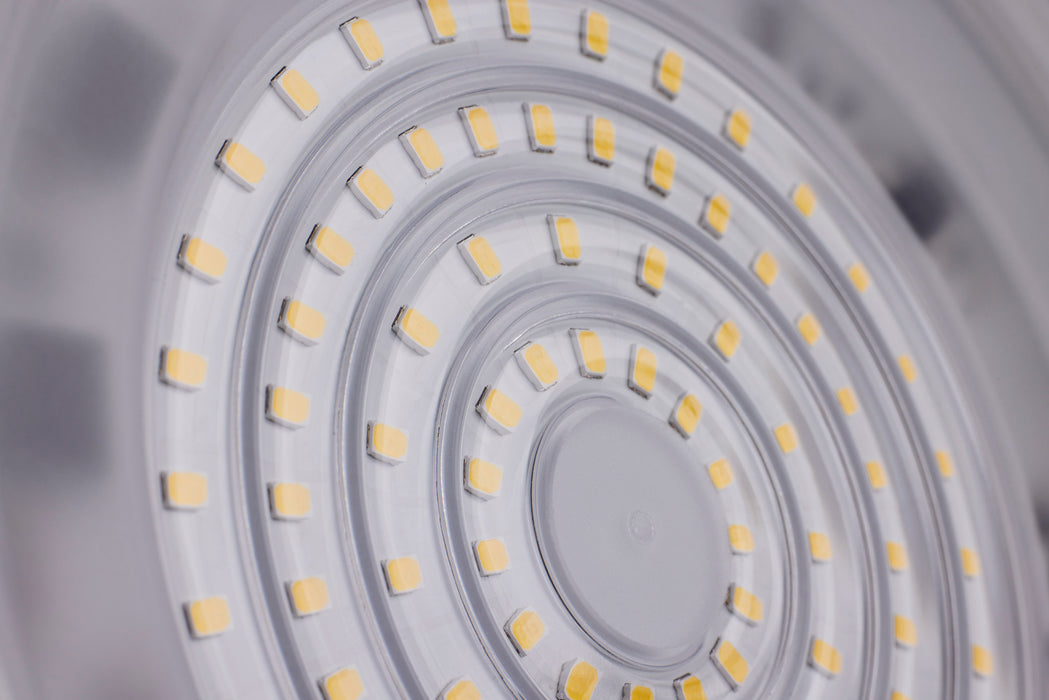 SATCO/NUVO 60W Hi-Pro Shop Light With Plug 8 Inch 4000K White Finish 120V (65-971)