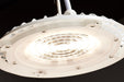 SATCO/NUVO 80W Hi-Pro Shop Light With Plug 8 Inch 4000K White Finish 120V (65-974)
