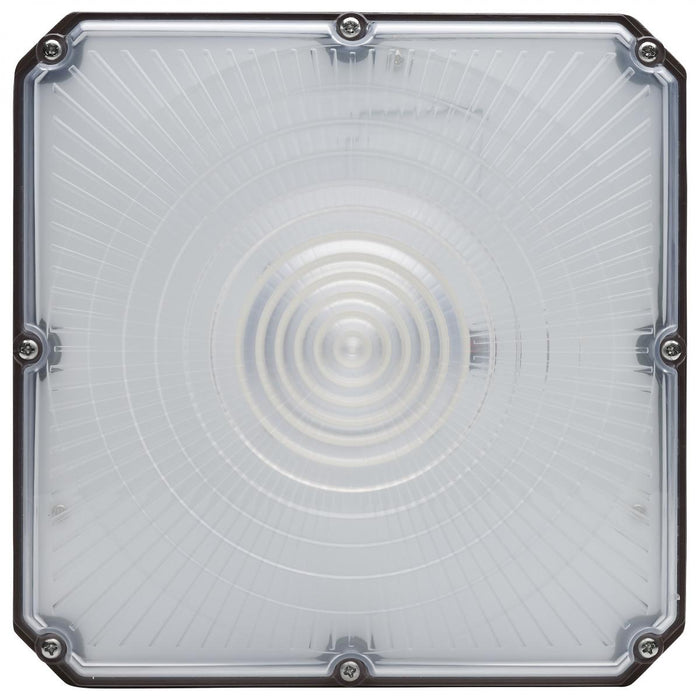 SATCO/NUVO 8.5 Inch LED Field Selectable Canopy Fixture 25W/30W/40W 3000K/4000K/5000K (65-980)