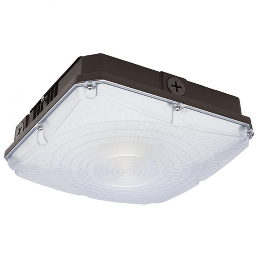 SATCO/NUVO 8.5 Inch LED Field Selectable Canopy Fixture 25W/30W/40W 3000K/4000K/5000K (65-980)
