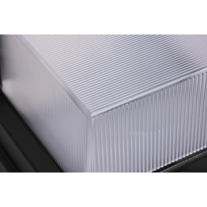 SATCO/NUVO LED Entryway Wall Pack Wattage/CCT Selectable 10W/15W/20W 3000K/4000K/5000K 120-347V 80 CRI 0-10V Dimming Black (65-985)