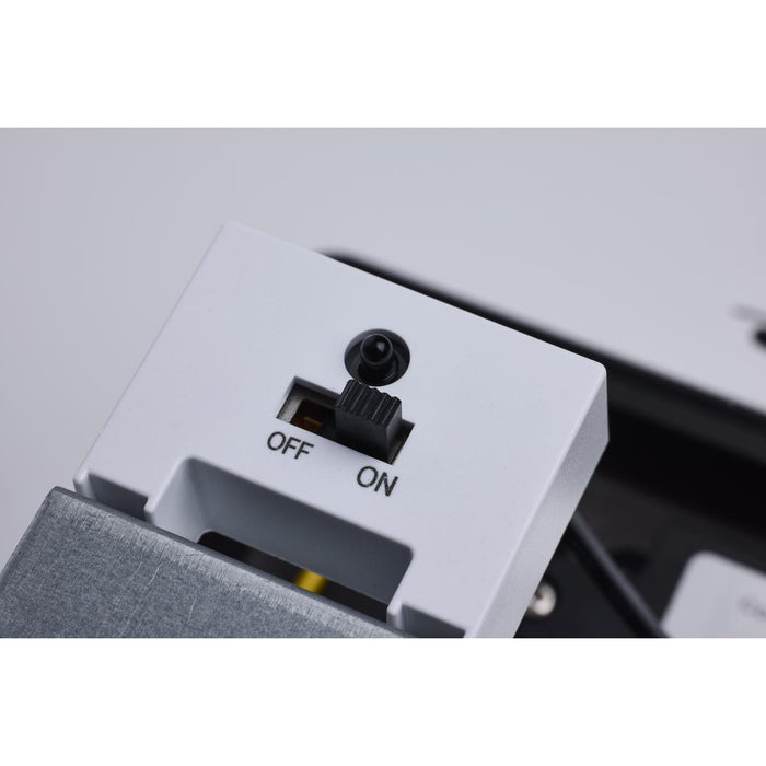 SATCO/NUVO LED Entryway Wall Pack Wattage/CCT Selectable 10W/15W/20W 3000K/4000K/5000K 120-347V 80 CRI 0-10V Dimming Black (65-985)