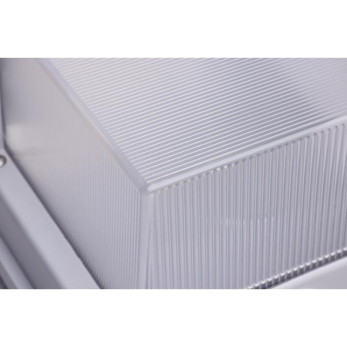 SATCO/NUVO LED Entryway Wall Pack Wattage/CCT Selectable 10W/15W/20W 3000K/4000K/5000K 120-347V 80 CRI 0-10V Dimming White (65-987)