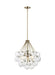 Generation Lighting Bronzeville Three Light Pendant (6514303-848)