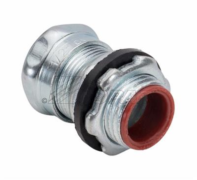 Southwire TOPAZ 1/2 Inch Raintight Steel Insulated Compression Connector (651SIRT)