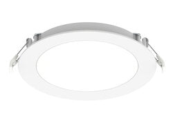 Sylvania LEDMD6R3A1200UNVD9SC3WH 6 Inch Round Slim Microdisk CCT Selectable 2700K/3000K/3500K/4000K/5000K White Finish 1200Lm 120-277V 0-10V Dimming 90 CRI (63600)