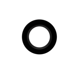 Sylvania RT4TRIM5ABLK 4 Inch Black Trim Ring (65712)